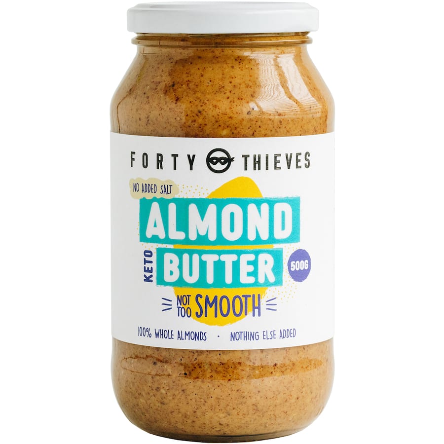 Forty Thieves Almond Butter Smooth 500g