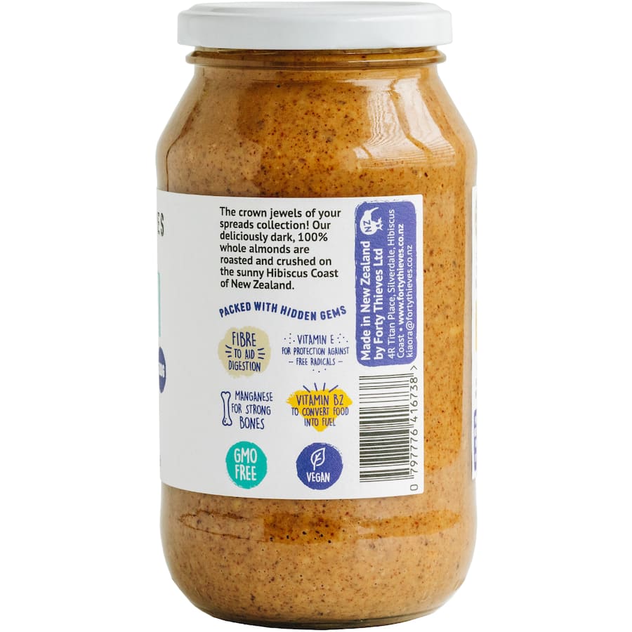 Forty Thieves Almond Butter Smooth 500g