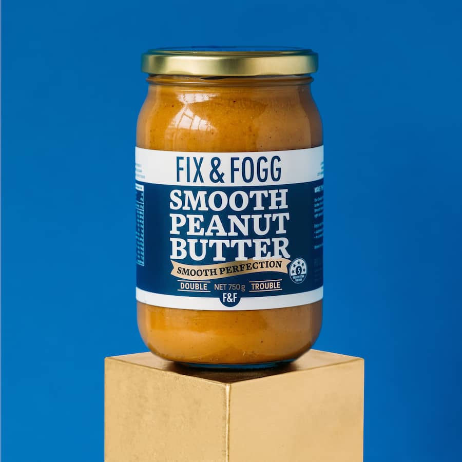 Fix & Fogg Peanut Butter Smooth Double Trouble 750g
