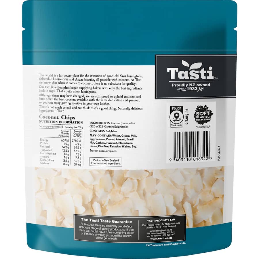 Tasti Coconut Chips  110g