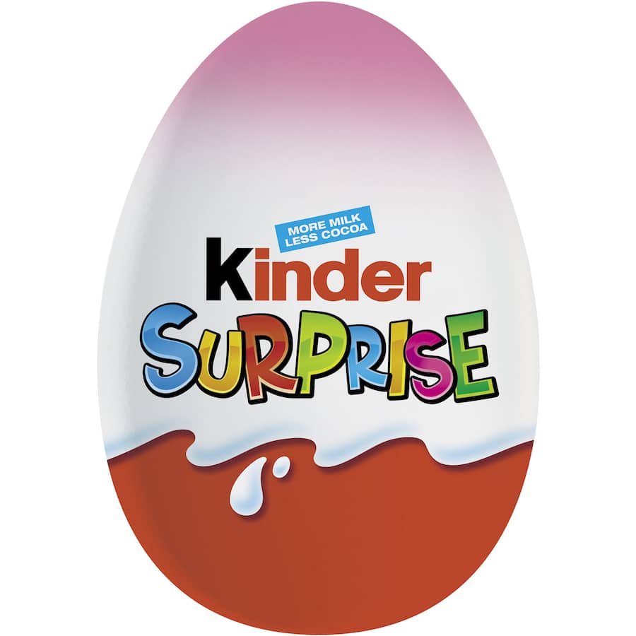 Kinder Chocolate Snack Surprise Pink 20g