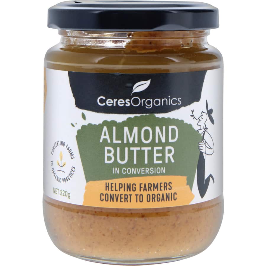 Ceres Organics Almond Butter Natural 220g