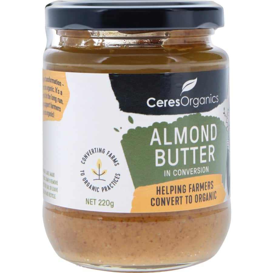 Ceres Organics Almond Butter Natural 220g