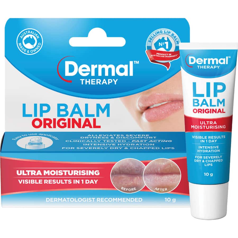 Dermal Therapy Lip Balm Original 10g