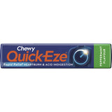 Quick-eze Chewable Antacid Tablets Peppermint 8 pack