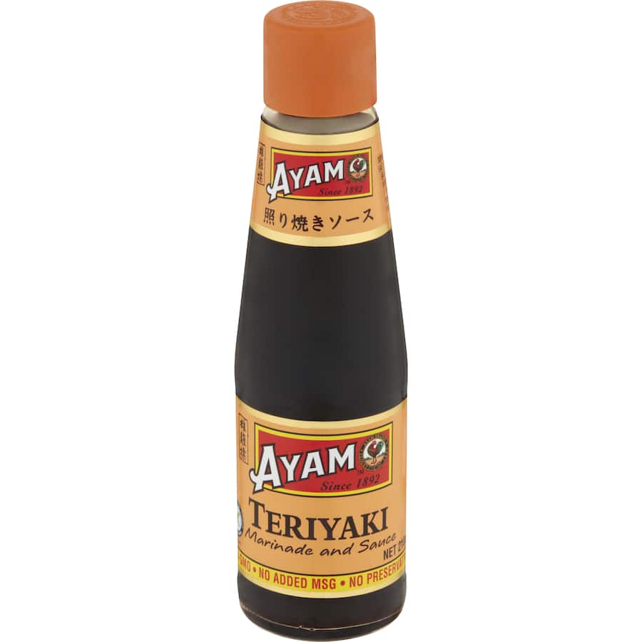 Ayam Teriyaki Sauce Marinade Bottle 210mL