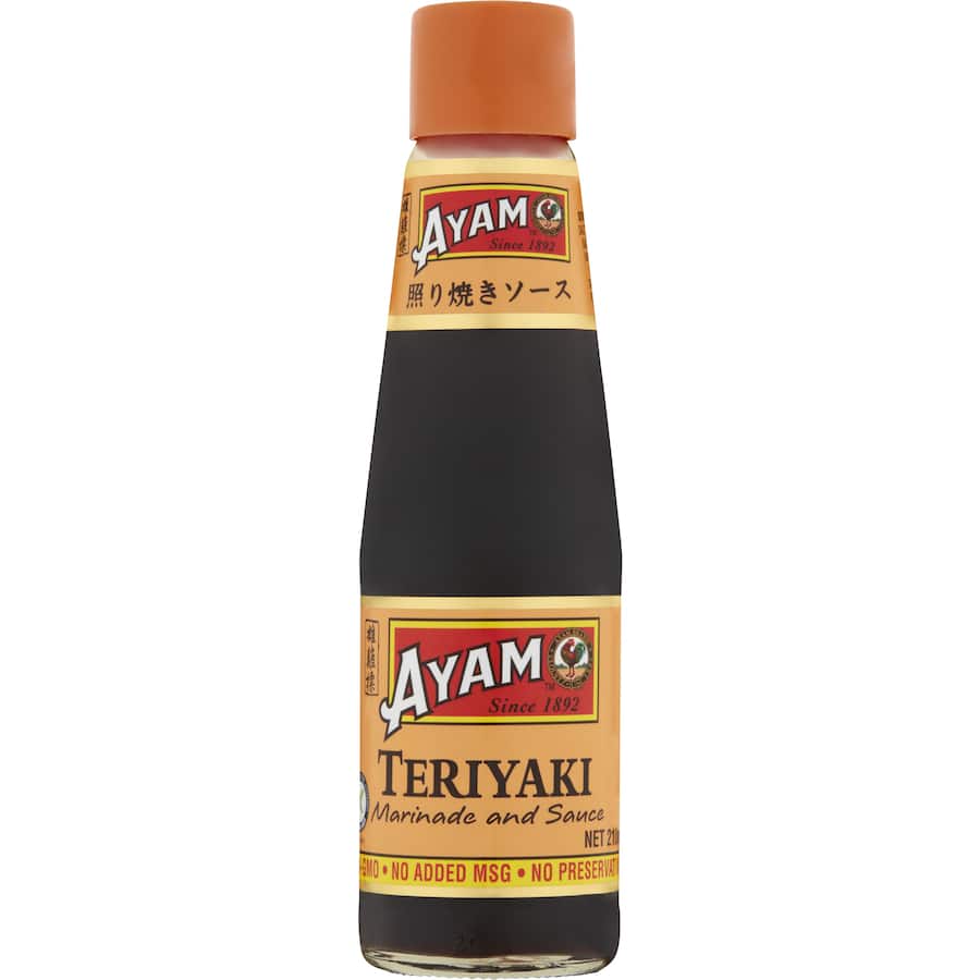 Ayam Teriyaki Sauce Marinade Bottle 210mL