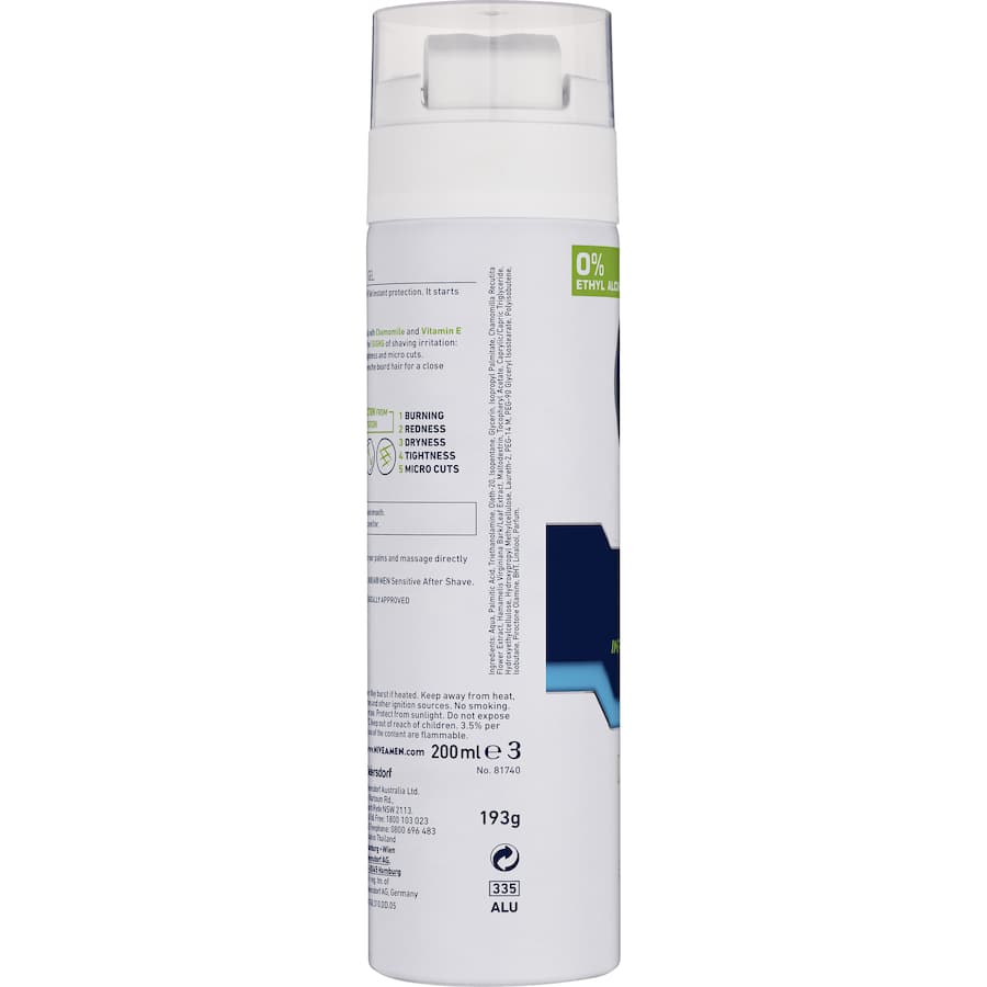 Nivea For Men Shave Gel Sensitive 200mL