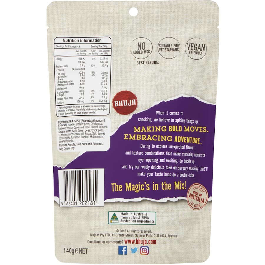 Majans Nut Mix  140g
