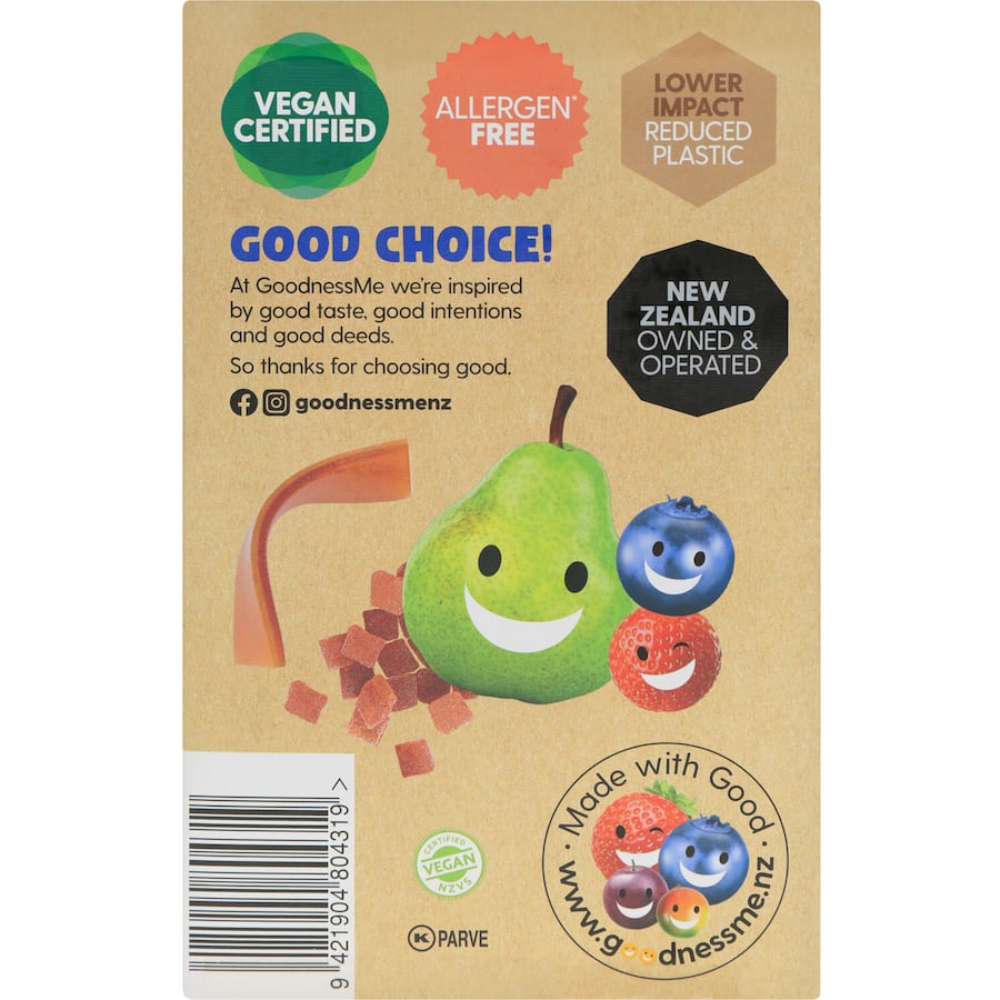 Goodnessme Really Fruity Fruit Sticks & Nuggets Mix Pack 8pk 120g