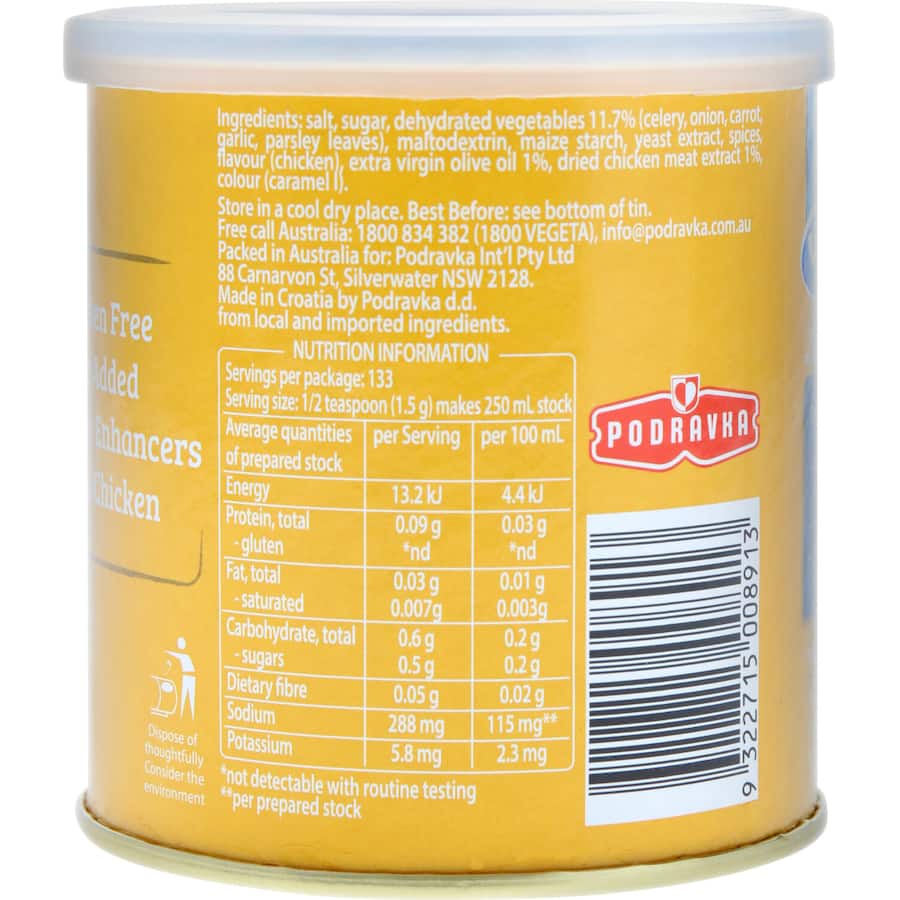 Vegeta Chicken Stock Powder Cannister 200g
