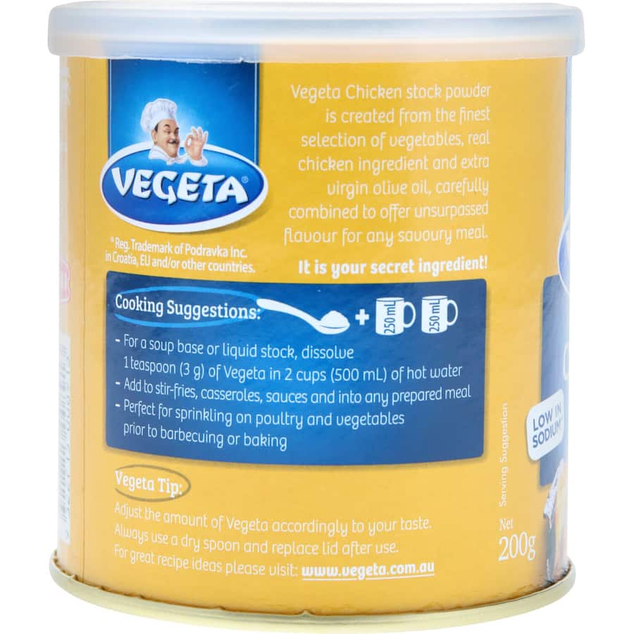 Vegeta Chicken Stock Powder Cannister 200g