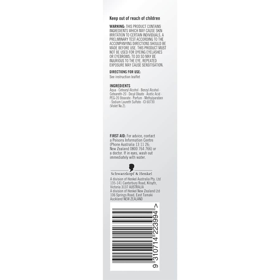 Live Colour Hair Colour Silver Toner 75mL