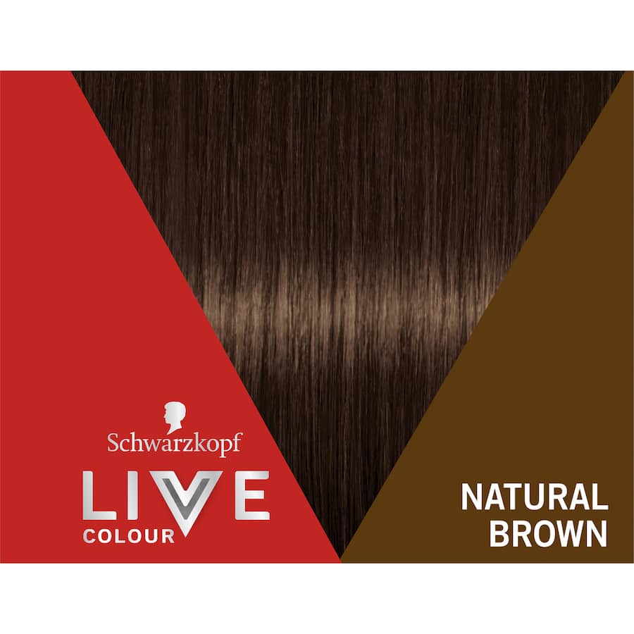 Live Colour Hair Colour Natural Brown 75mL