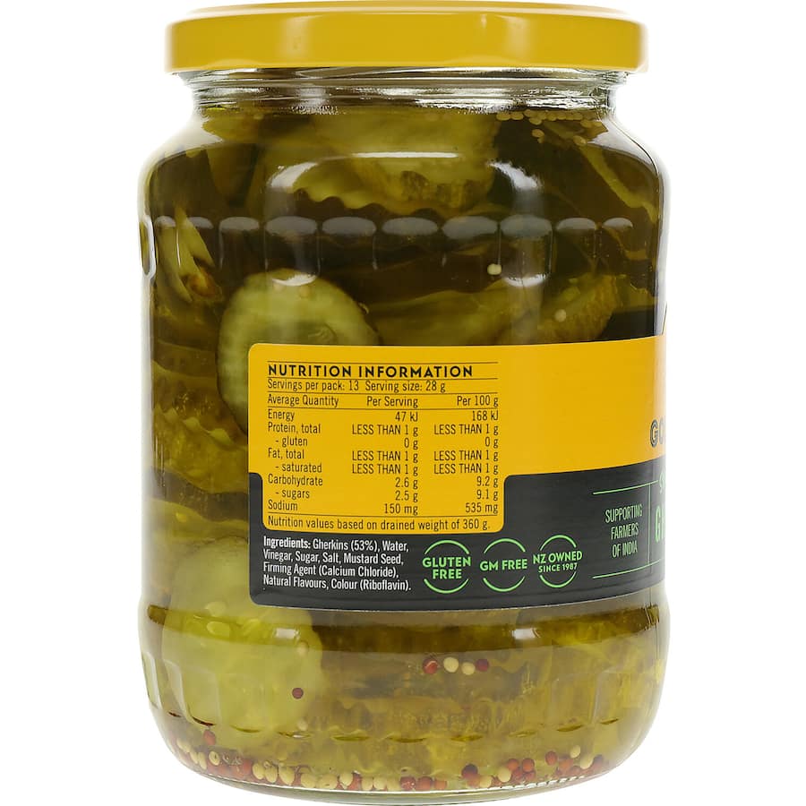 Golden Sun Gherkins Short & Sweet 680g