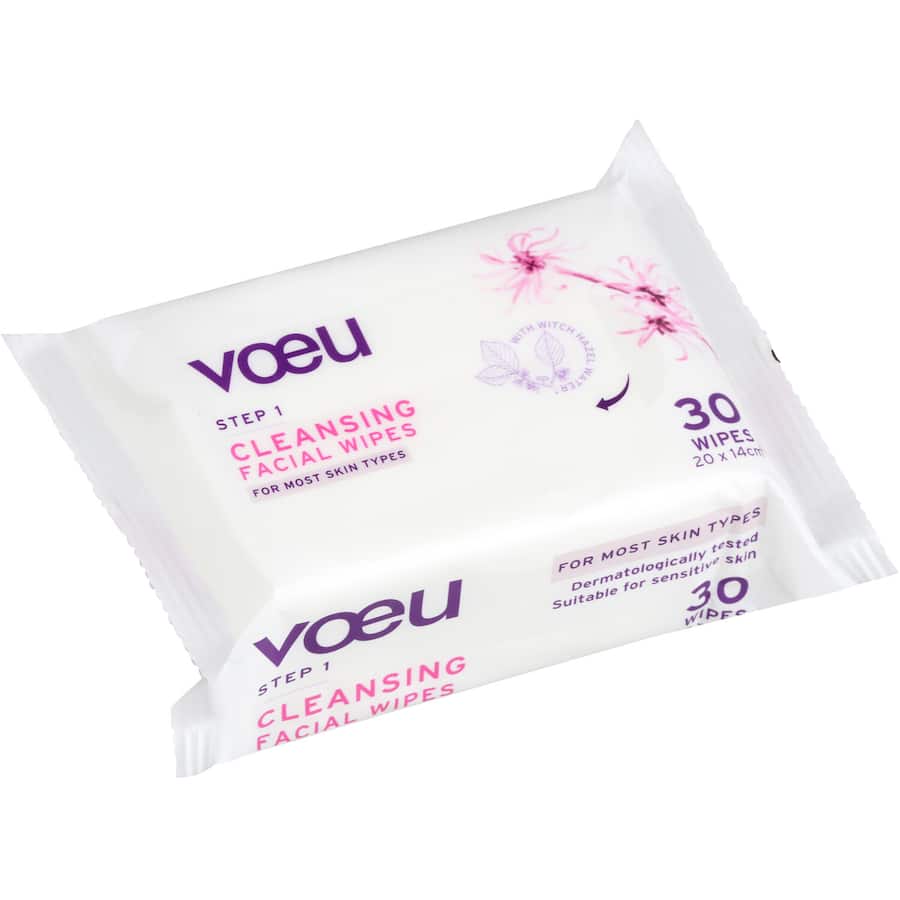 Voeu Cleansing Wipes  30pack