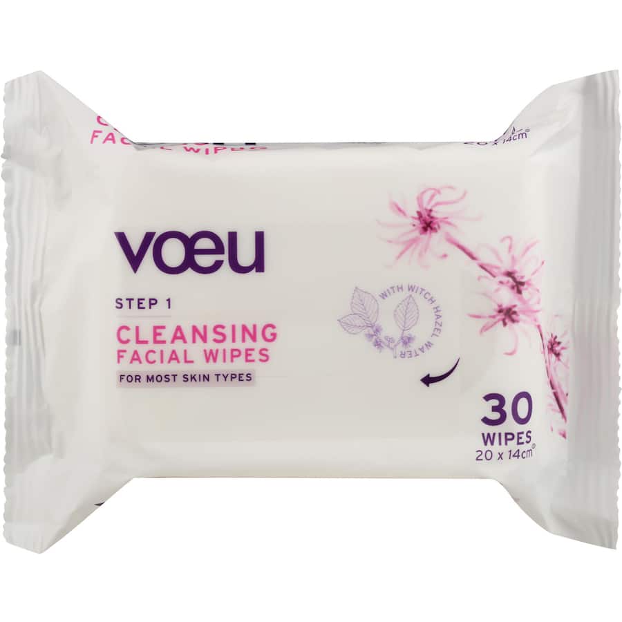 Voeu Cleansing Wipes  30pack