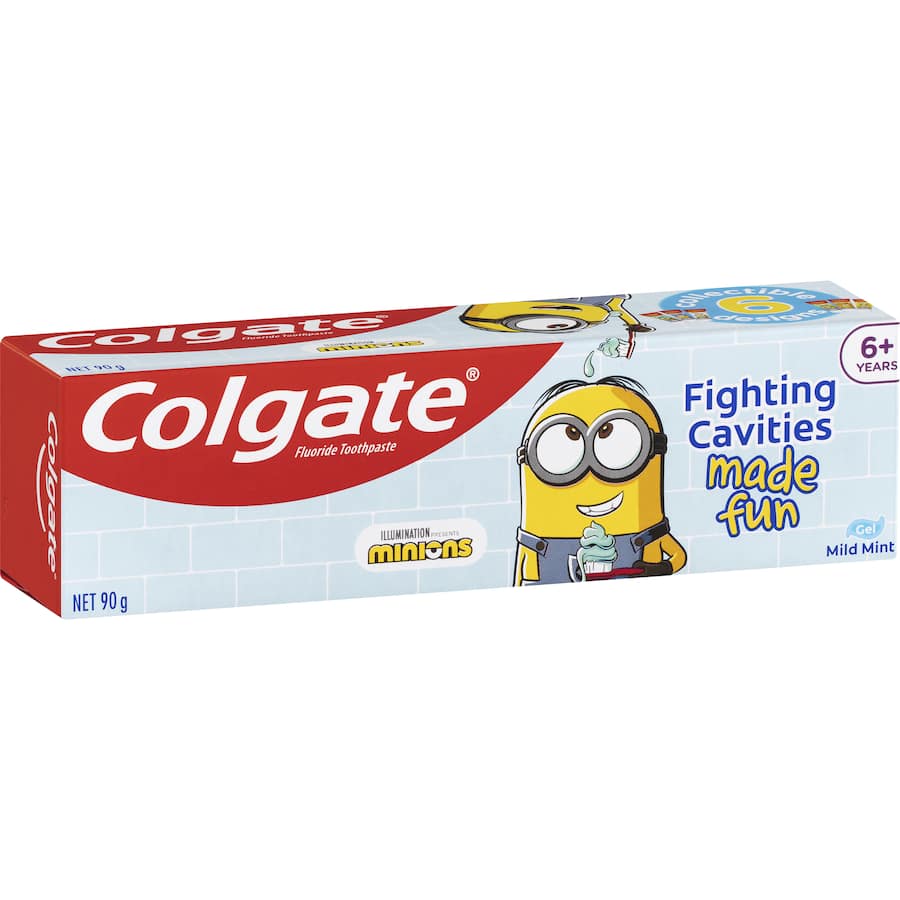 Colgate Kids 6+ Years Toothpaste Minions Mild Mint Gel 90g
