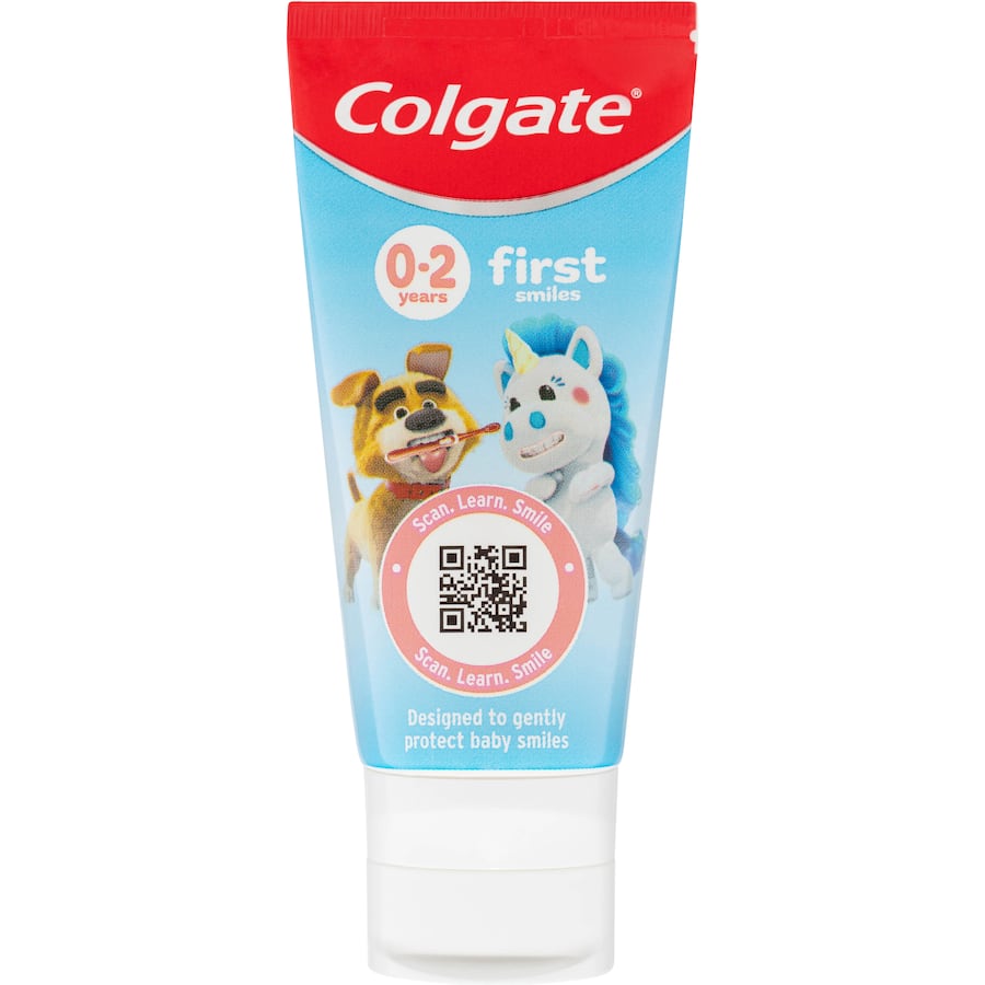 Colgate Kids 0-2 Years Baby Toothpaste First Smiles Strawberry 50mL