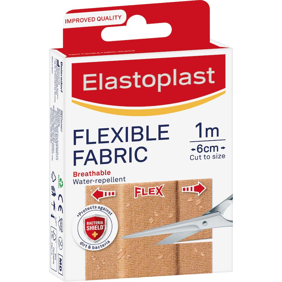 Elastoplast Plasters Flexible Fabric 1m 1ea
