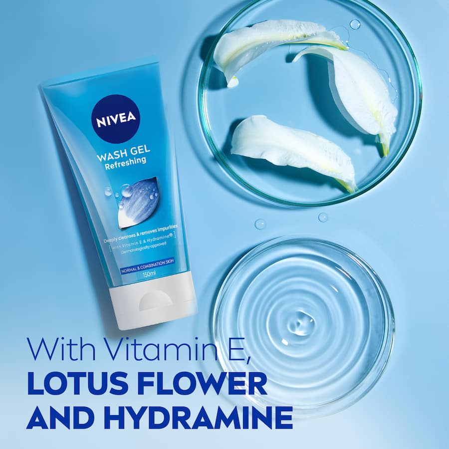 Nivea Facial Wash Gel Refreshing 150mL