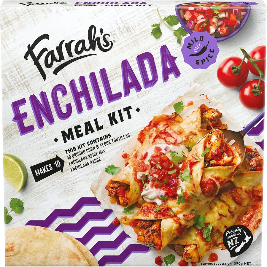 Farrah's Meal Kit Enchilada 10 pack 390g