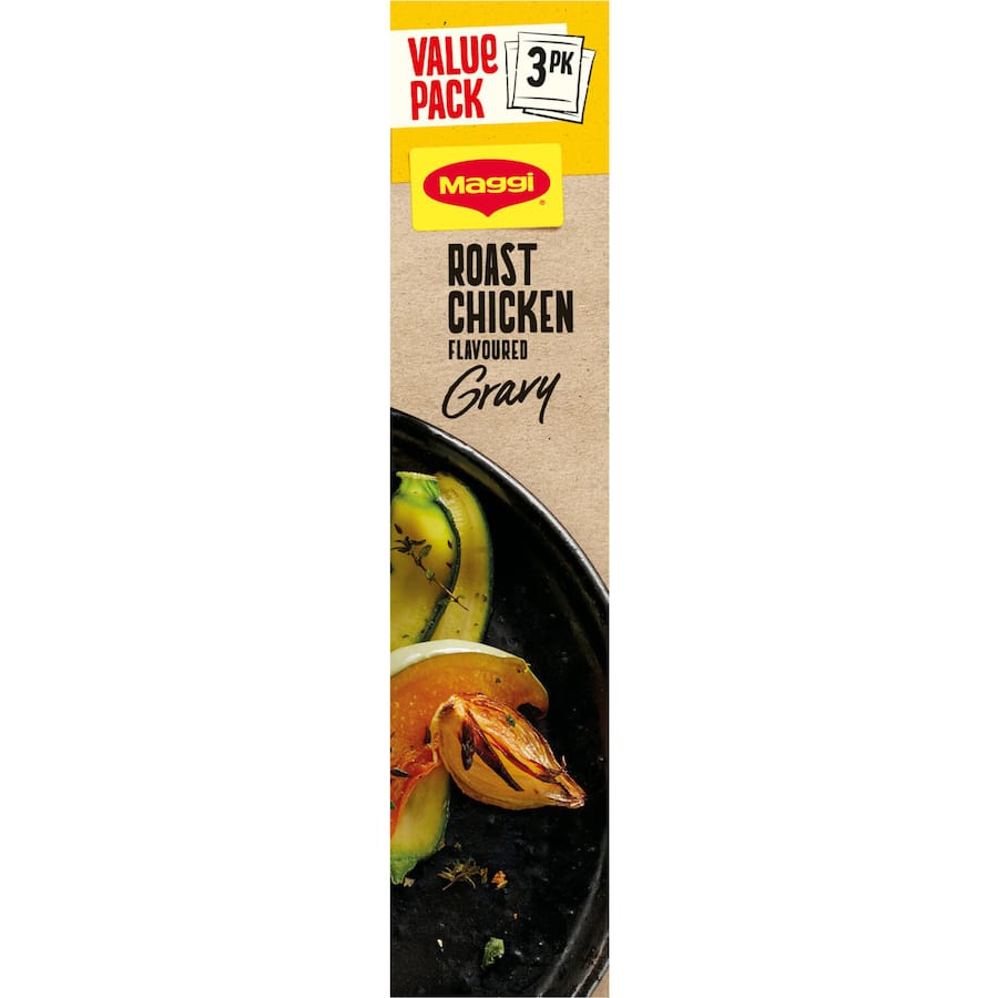 Maggi Instant Gravy Mix Roast Chicken 24g Sachets 3pack