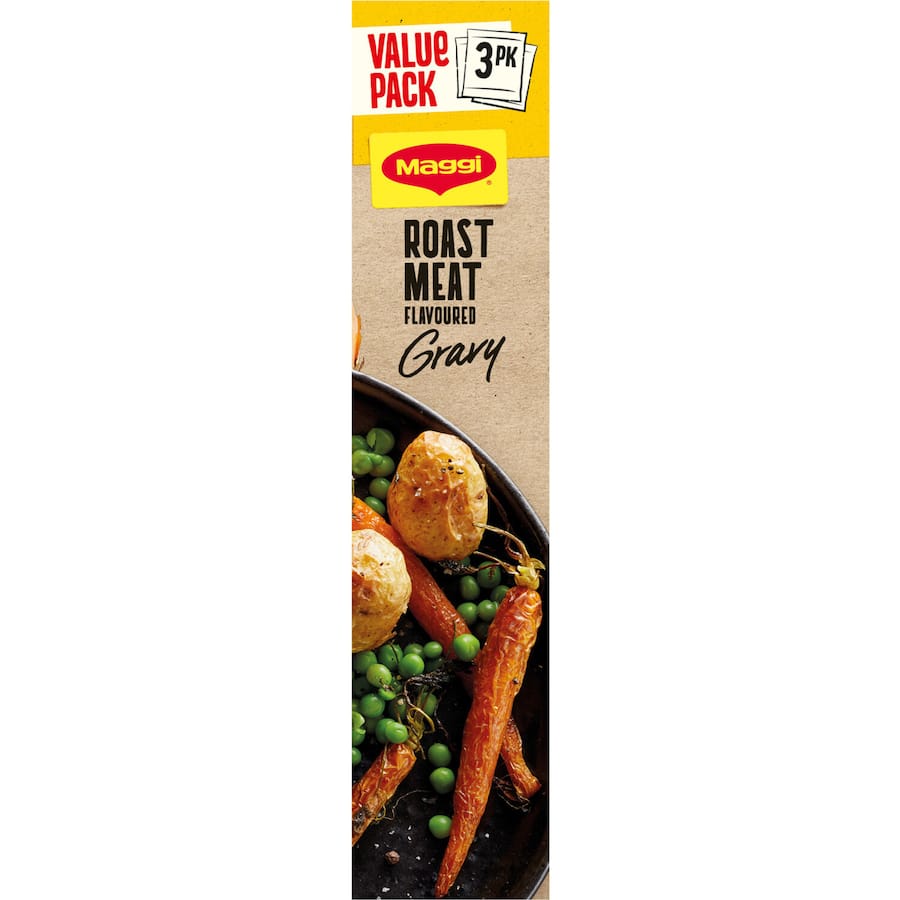 Maggi Instant Gravy Mix Roast Meat 3 pack 81g