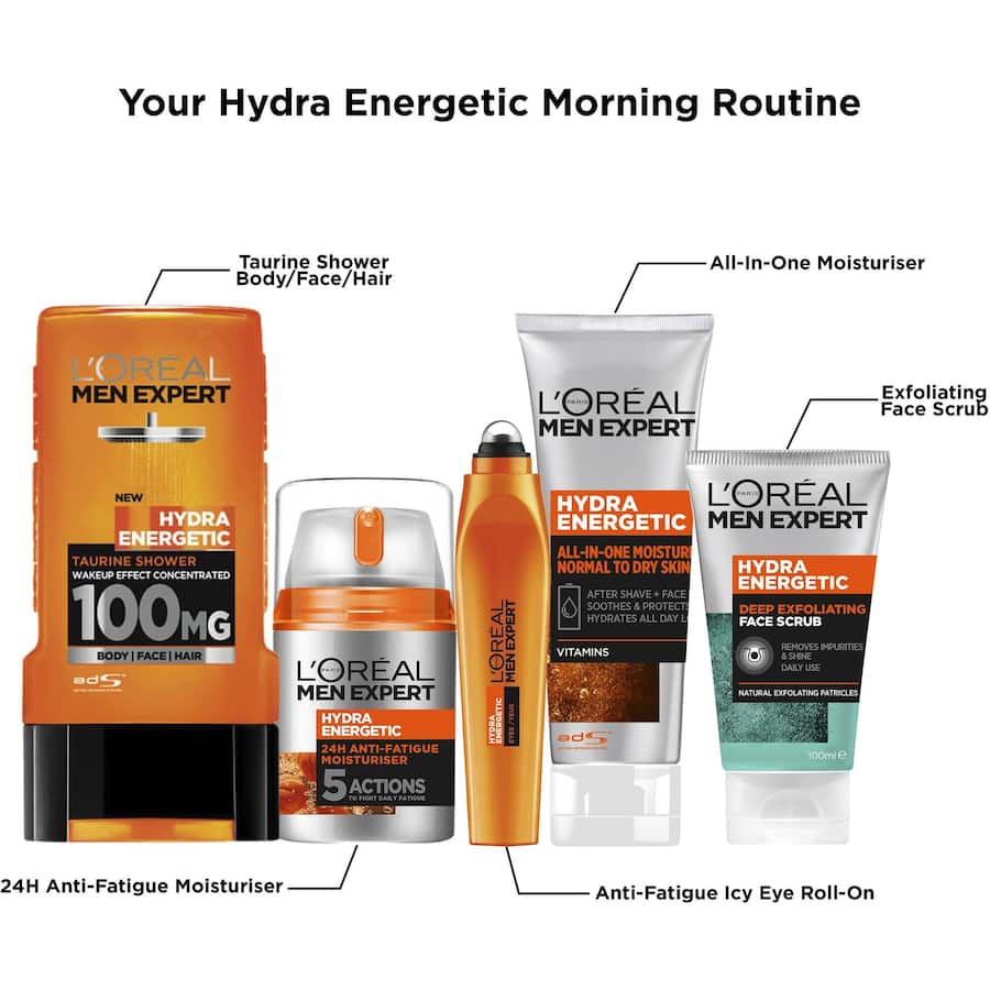 Loreal Men Expert Facial Scrub Hydra Energetic Exfoliating