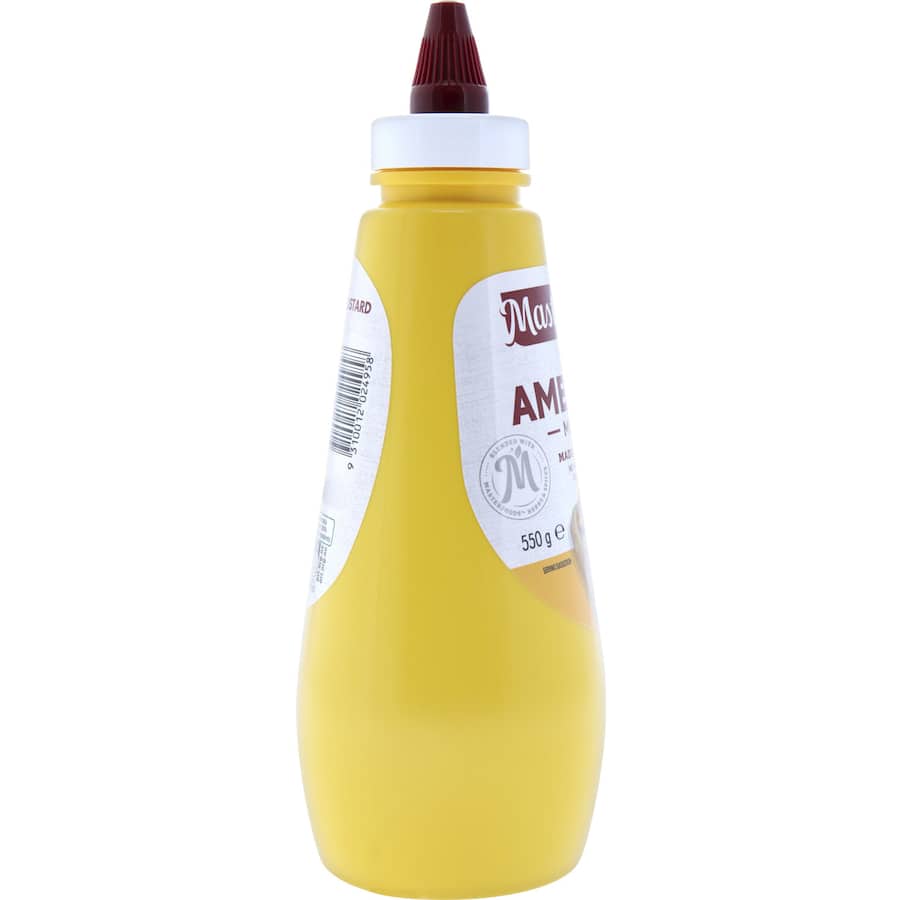 Masterfoods Mustard American Mild Squeeze bottle 550g
