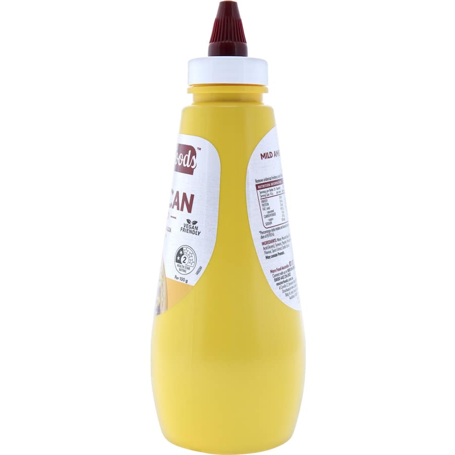 Masterfoods Mustard American Mild Squeeze bottle 550g