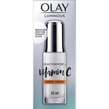 Olay Luminous Super Face Serum Moisturiser Niacinamide + Vitamin C 30mL