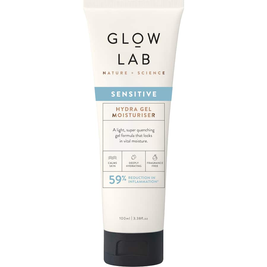 Glow Lab Facial Moisturiser Hydra Gel Sensitive 100mL