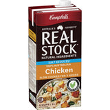 Campbells Real Stock Chicken Stock Liquid Salt Reduced Carton 1L