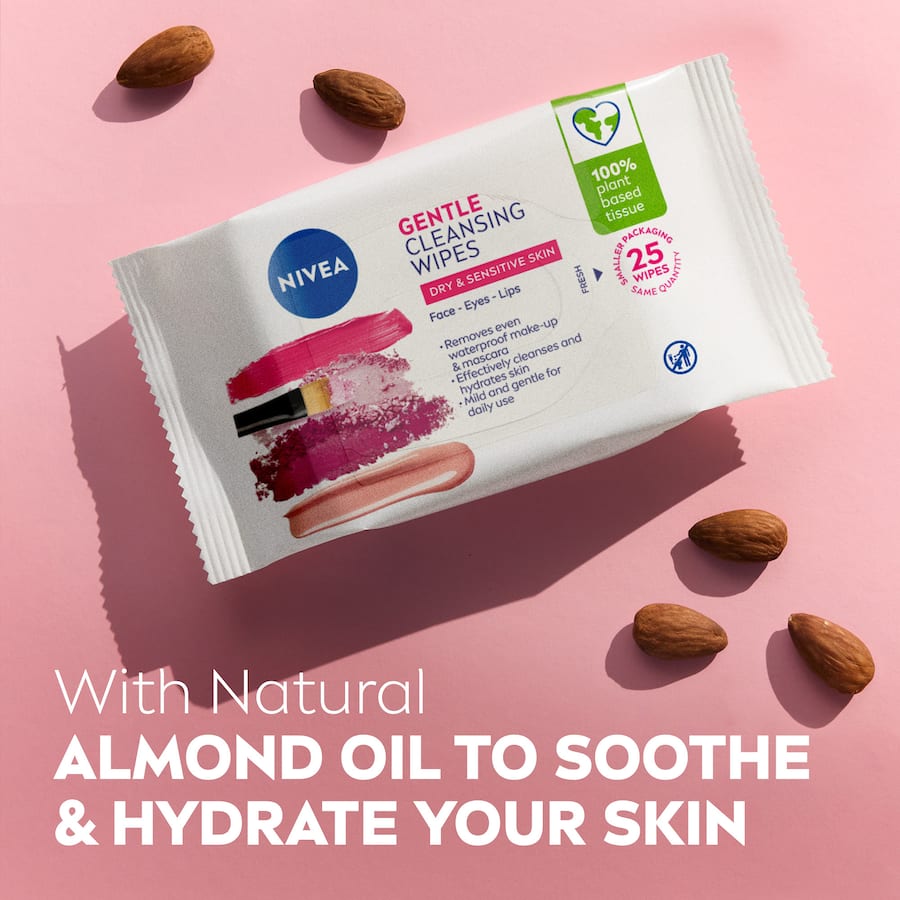 Nivea Facial Wipes Gentle 25pack