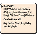 Uncle Tobys Oats Quick Sachets Creamy Honey 8 pack 368g