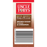 Uncle Tobys Oats Quick Sachets Brown Sugar & Cinnamon 10 pack 350g