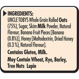 Uncle Tobys Oats Quick Sachets Banana Honey 8 pack 368g