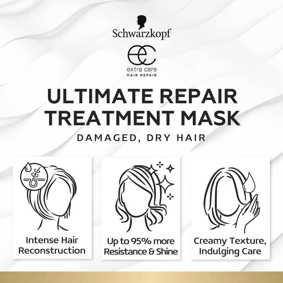 Schwarzkopf Extra Care Hair Treatment Mask Ultimate Repair 300mL