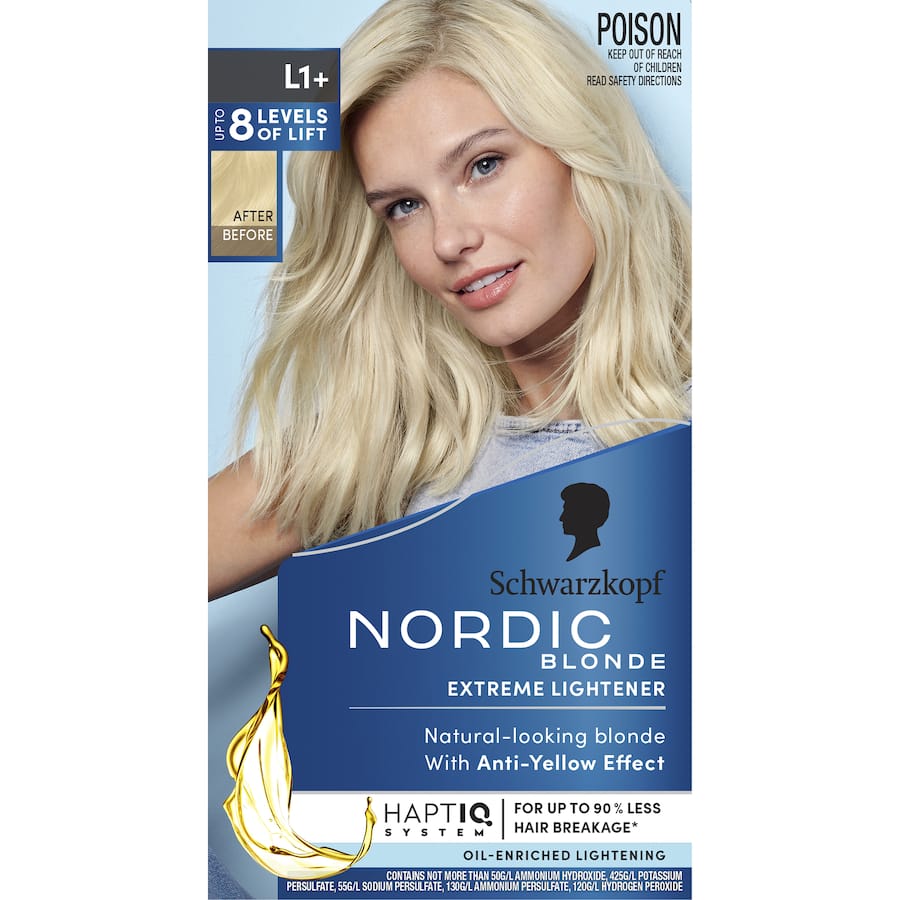 Nordic Blonde Hair Colour Extreme Lightener 1pack