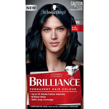 Schwarzkopf Brilliance Hair Colour 91 Blue Black 1pack