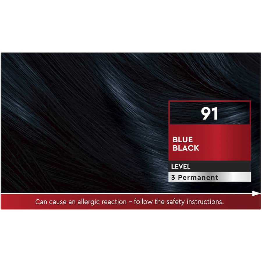 Schwarzkopf Brilliance Hair Colour 91 Blue Black 1pack