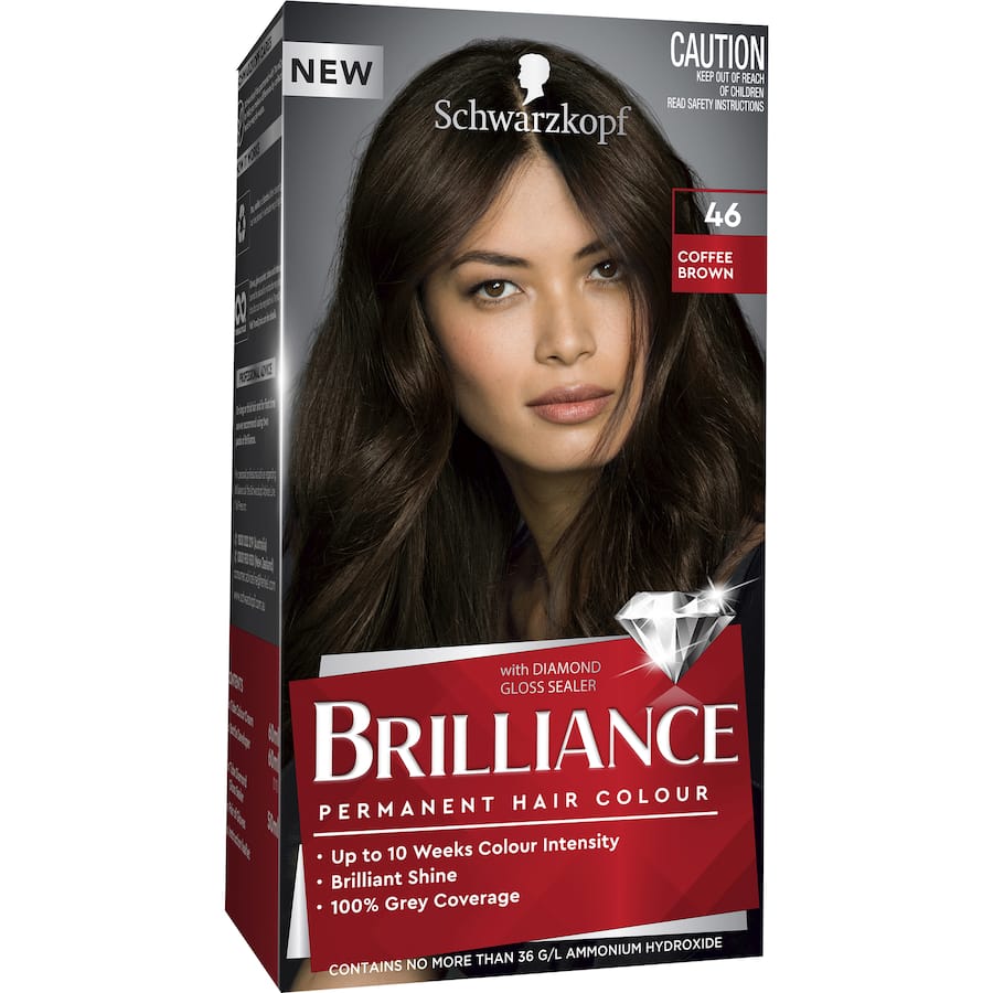 Schwarzkopf Brilliance Hair Colour 46 Coffee Brown 1pack