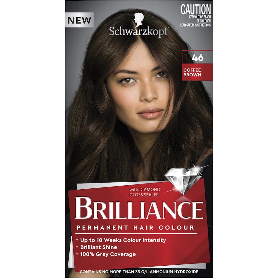 Schwarzkopf Brilliance Hair Colour 46 Coffee Brown 1pack