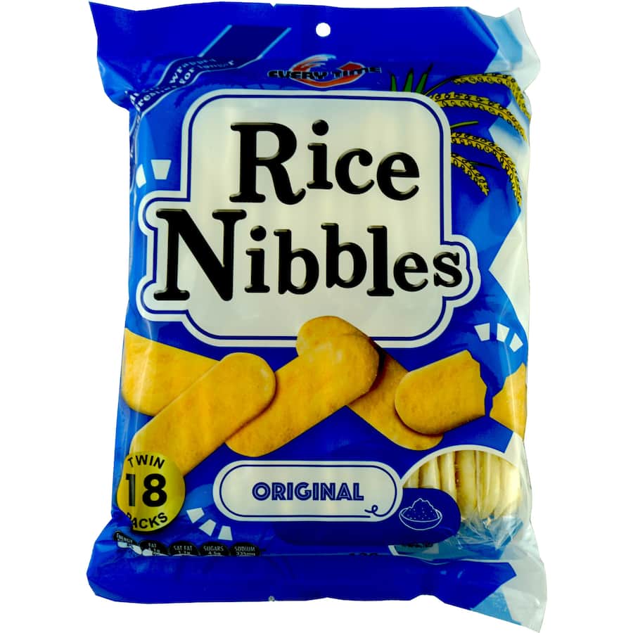 Rice Nibbles Rice Snacks Original 120g
