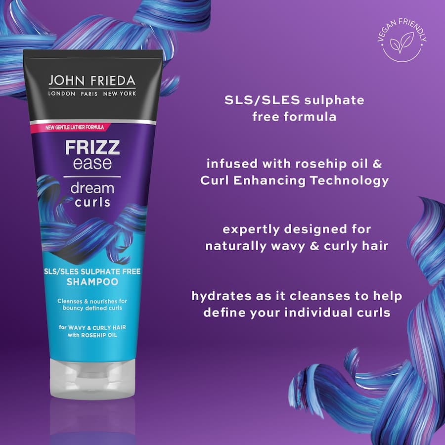 John Frieda Frizz Ease Shampoo Dream Curls 250mL