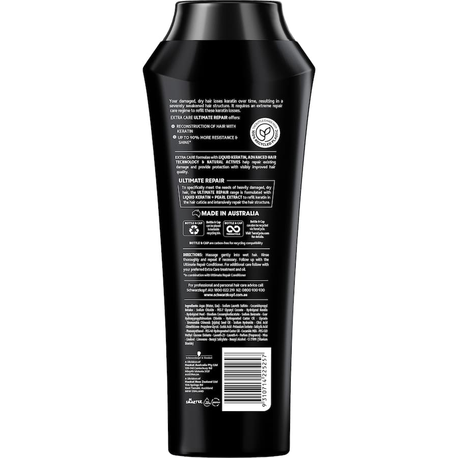 Schwarzkopf Extra Care Shampoo Ultimate Repair 400mL