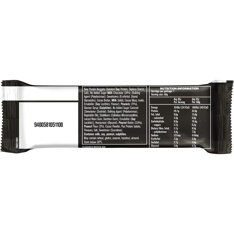 Musashi Protein Bar Crisp Choc Peanut 60g