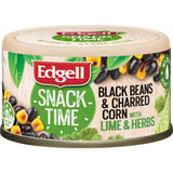 Edgell Snack Time Black Beans Charred Corn With Lime & Herbs Can 70g