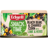 Edgell Snack Time Black Beans Charred Corn With Lime & Herbs Can 70g